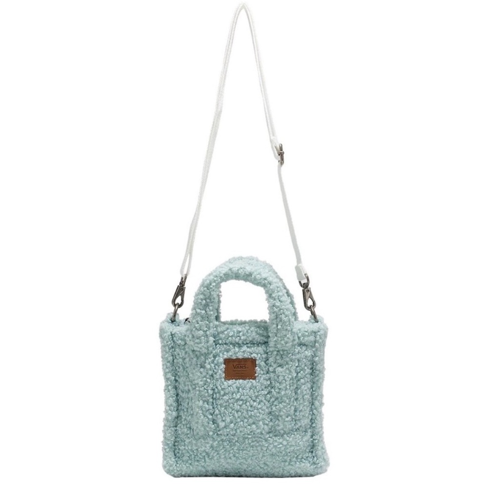 Vans Fuzzy Light Green Mini Tote Bag
